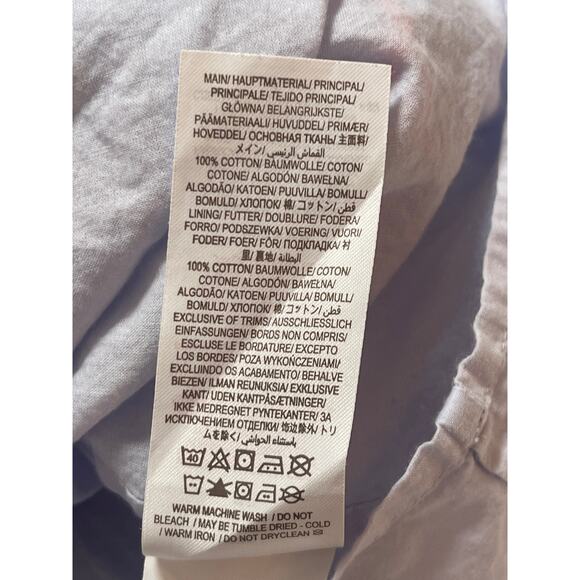 Mini Boden Multi Trim Detail Dress Chambray Flowy - Size Girl's 8 READ - Picture 4 of 7